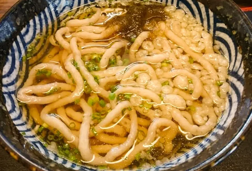 名物「魚うどん」を食す-びびんや- メイン画像