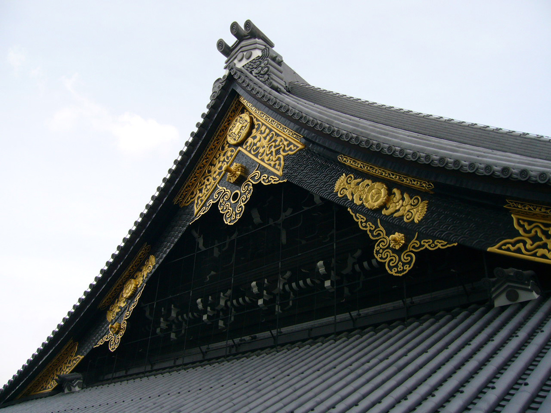 東本願寺の屋根