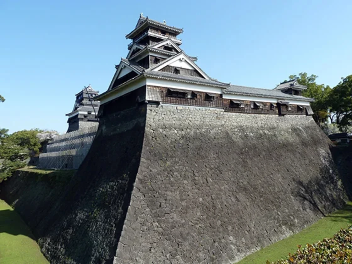 熊本城の外壁