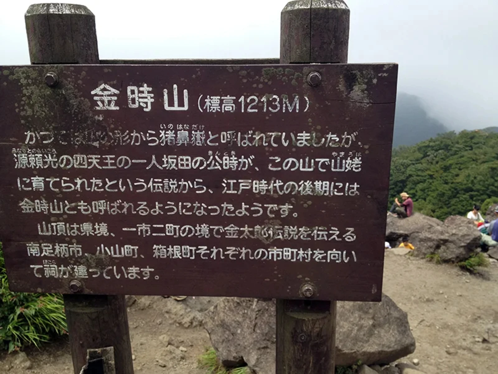 金時山