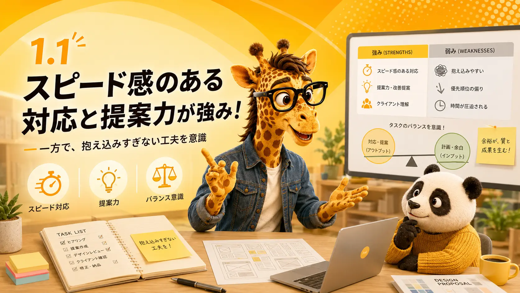 スピード感のある対応と提案力