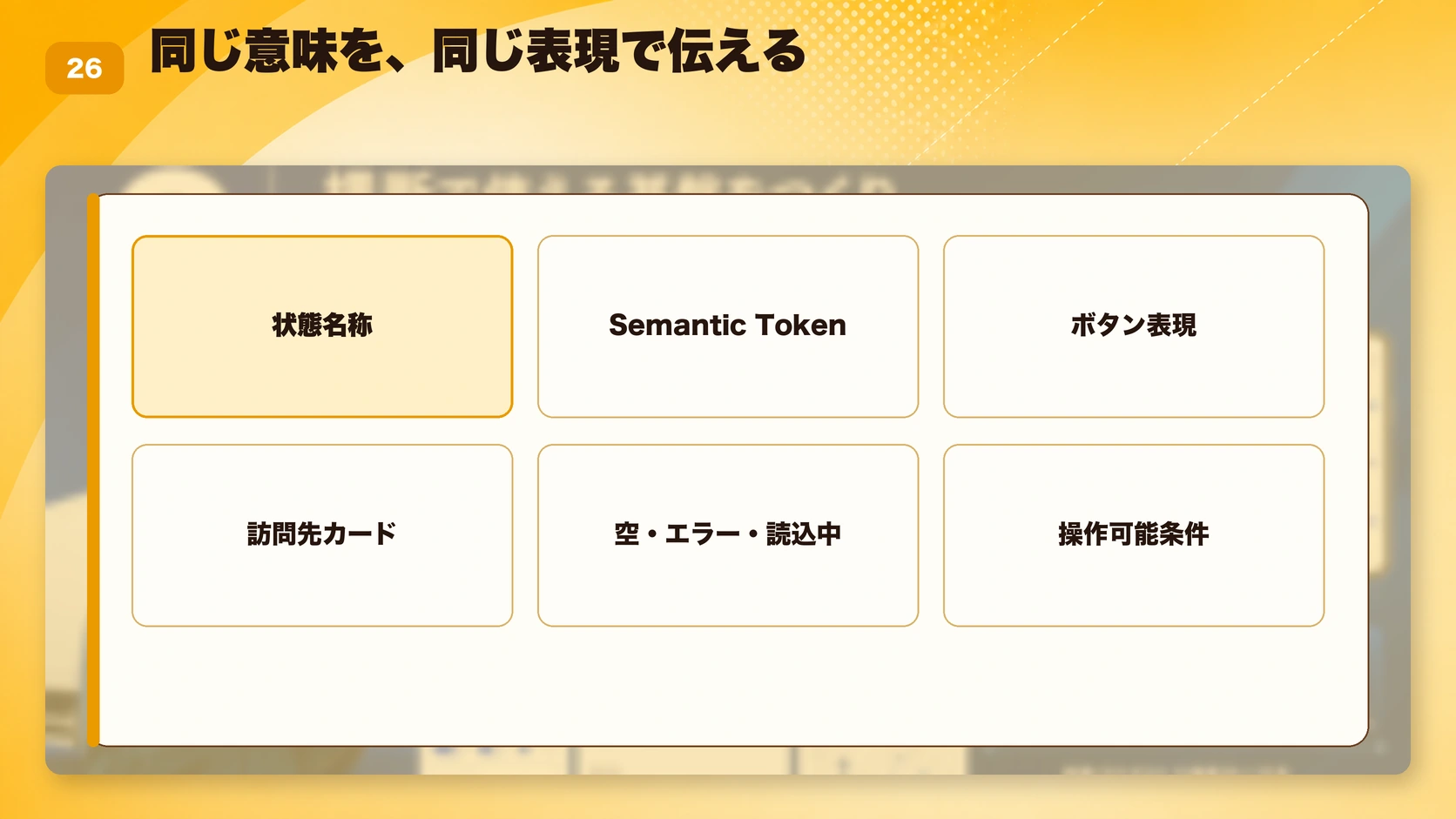 同じ意味を、同じ表現で伝える
